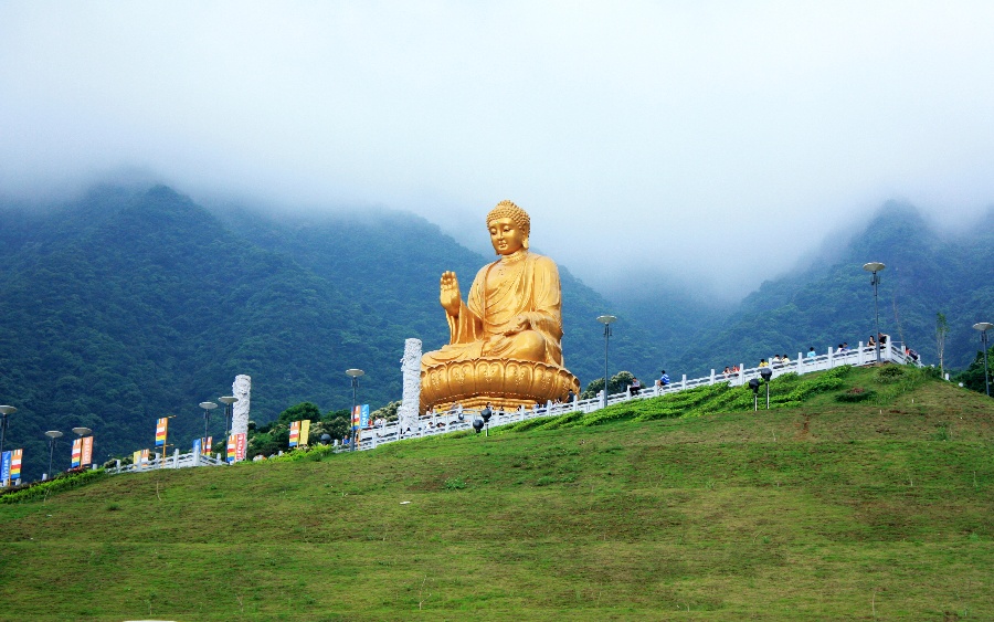 海丰县莲花山大佛,海丰县莲花山,海丰县莲花山泉_大山谷图库